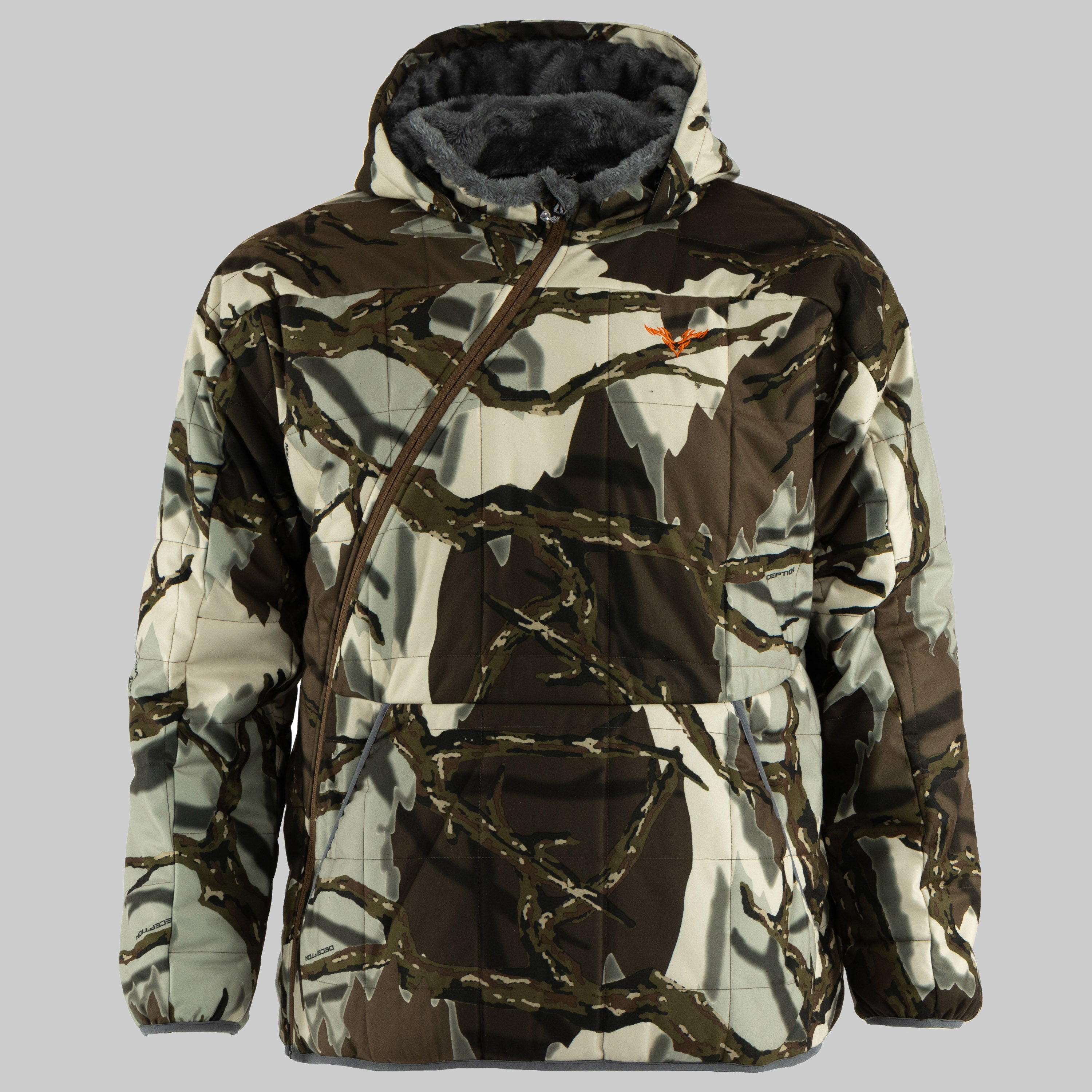 Mens fleece camo jacket best sale