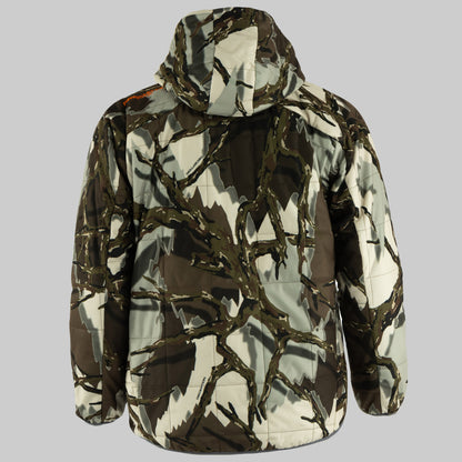 Insulated Camo Jacket Predator Brown Deception Back 