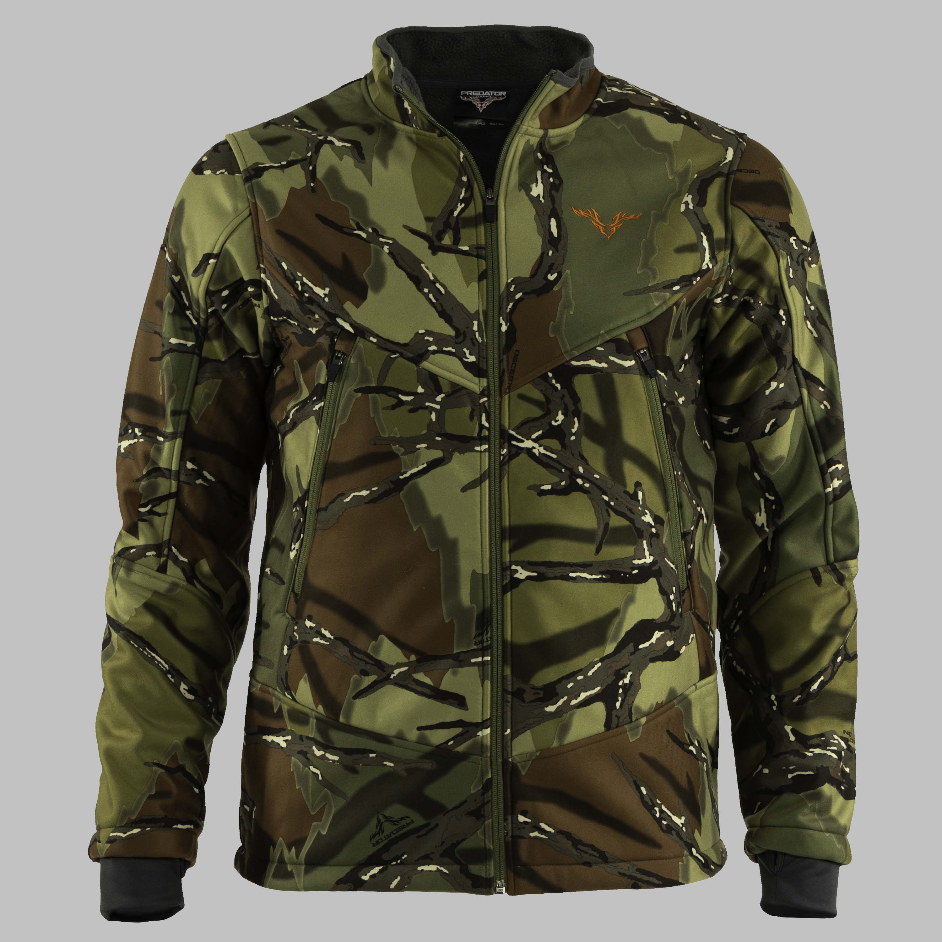 G2 whitetail jacket front view 