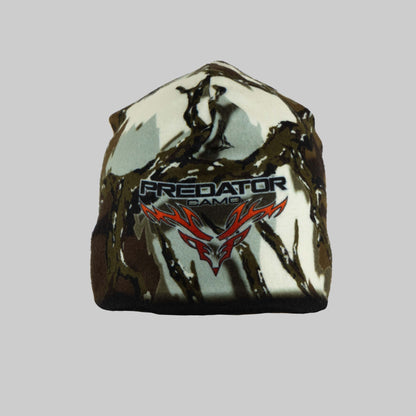 Reversible beanie in brown deception camo