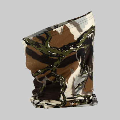 Tube facemask in Brown Deception camo