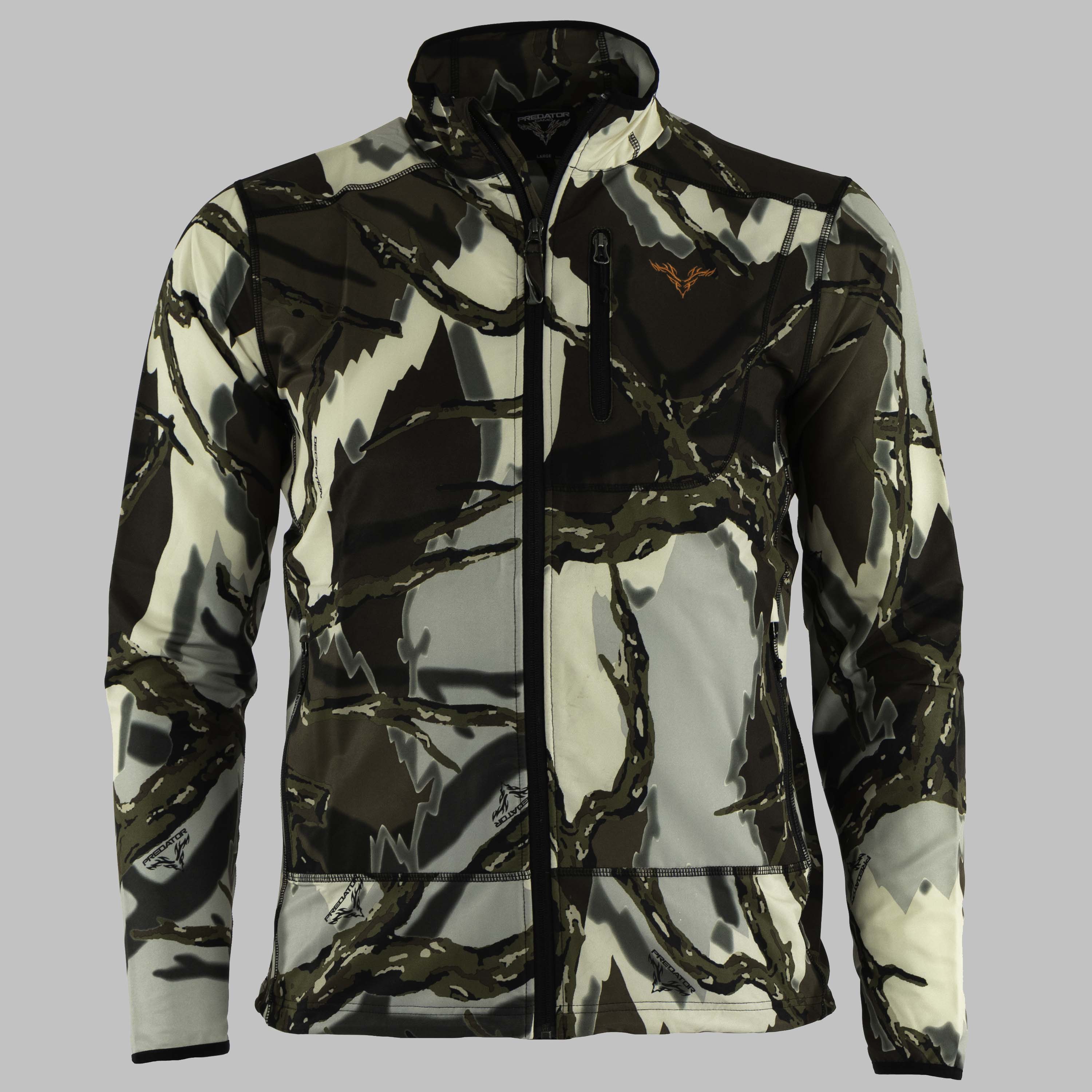 Ultra light jacket front view #color_brown-deception