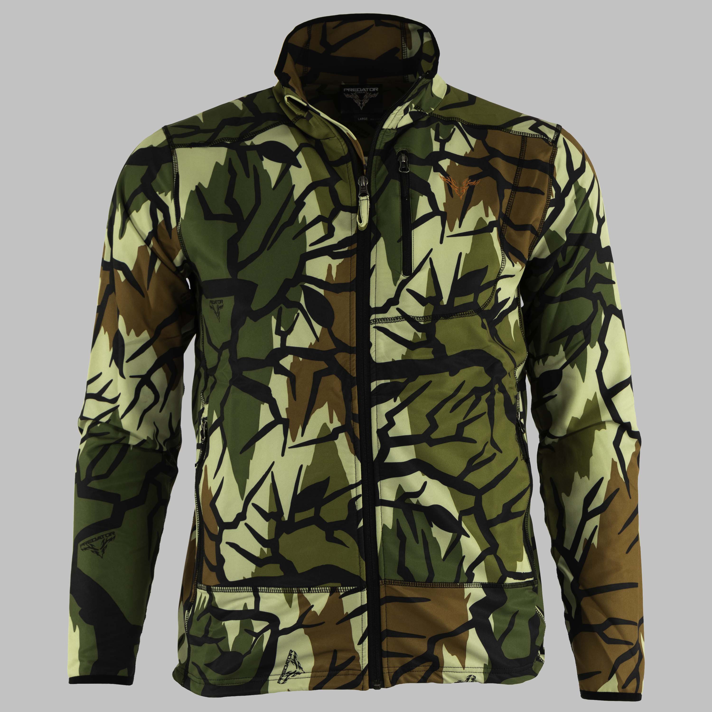 Ultra light jacket front view 